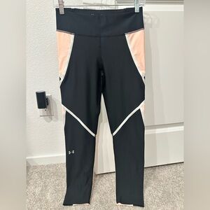 Under Armour Black and Peach Women's Leggings